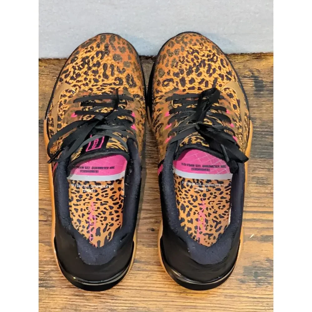 NIKE METCON Women's 9 LEOPARD CHEETAH TRAINER SNEAKER SHOE AT3160-096